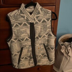 Carhartt Relaxed Fit Fleece Snap-Front Vest